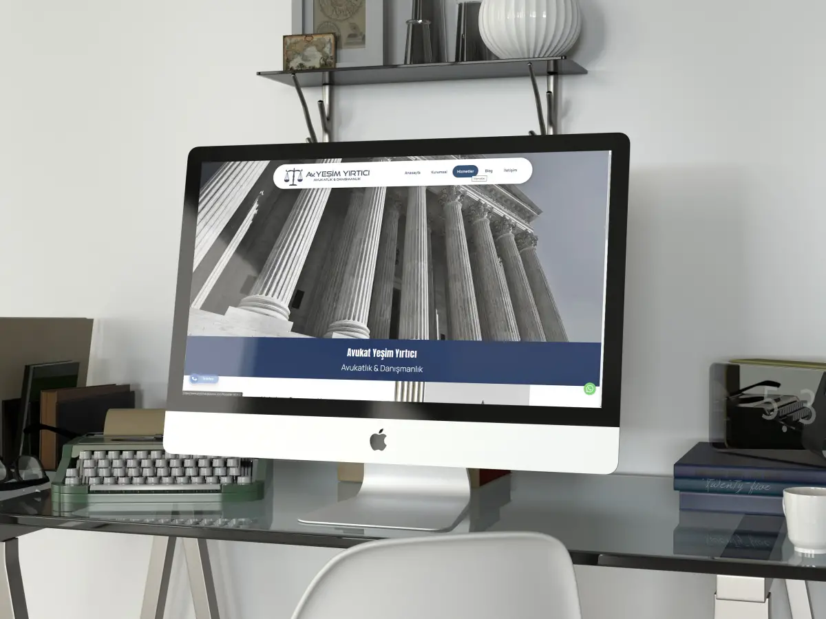 Gaziantep Web Site Tasarımı – Avukat Yeşim Yırtıcı