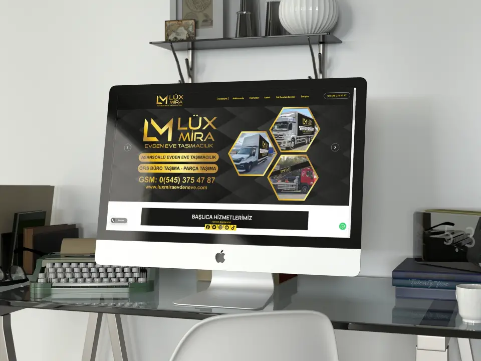 Gaziantep Web Site Tasarımı – Lüx Mira