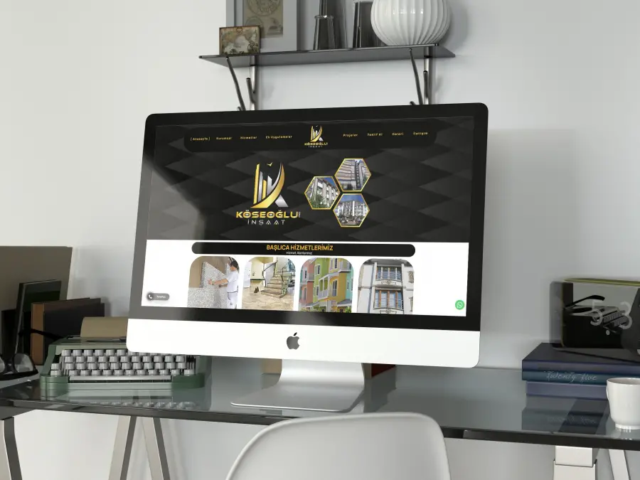 Gaziantep Web Site Tasarımı – Köseoğlu İnşaat